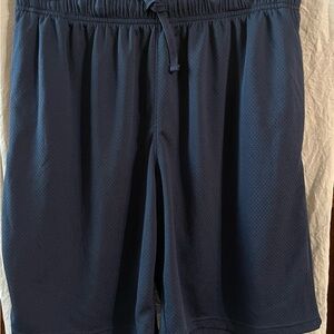 Athletic Works Men's Dark Blue Athletic Shorts